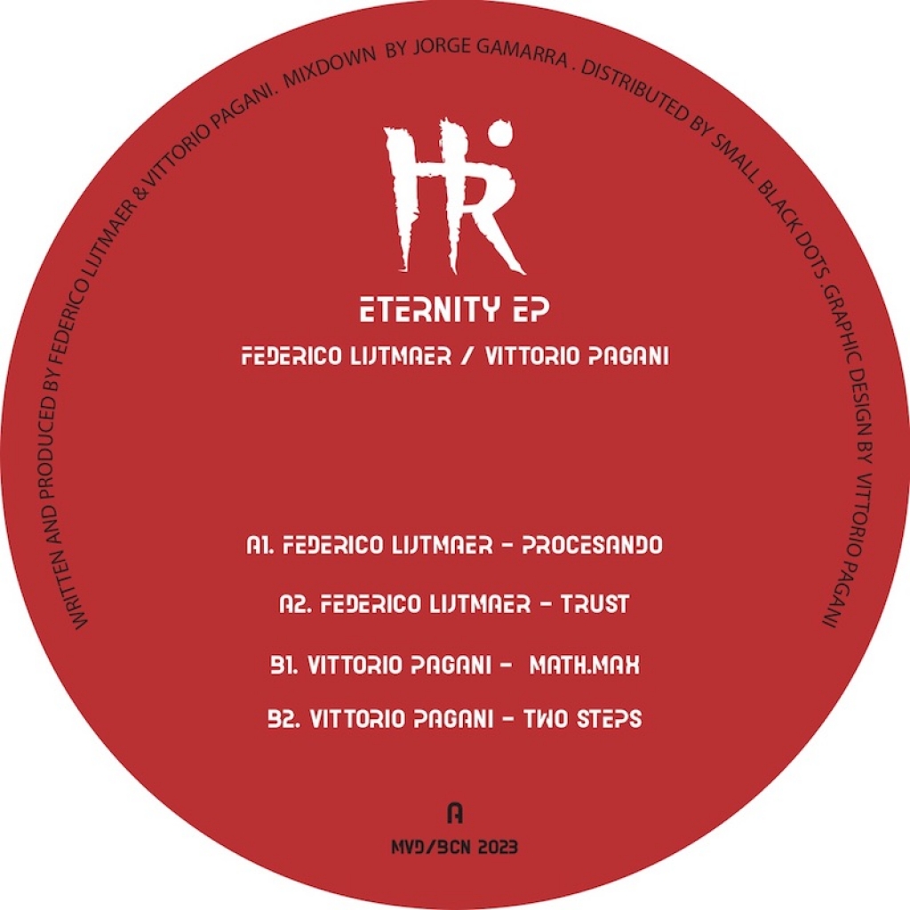 ( HR 003 ) FEDE LIJTMAER / VITTORIO PAGANI - Eternity EP ( 12" ) Hilistico Records